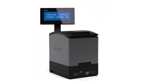 Drukarka fiskalna POSNET HD847 ONLINE (wyświetlacz wbudowany, system operacyjny Windows)