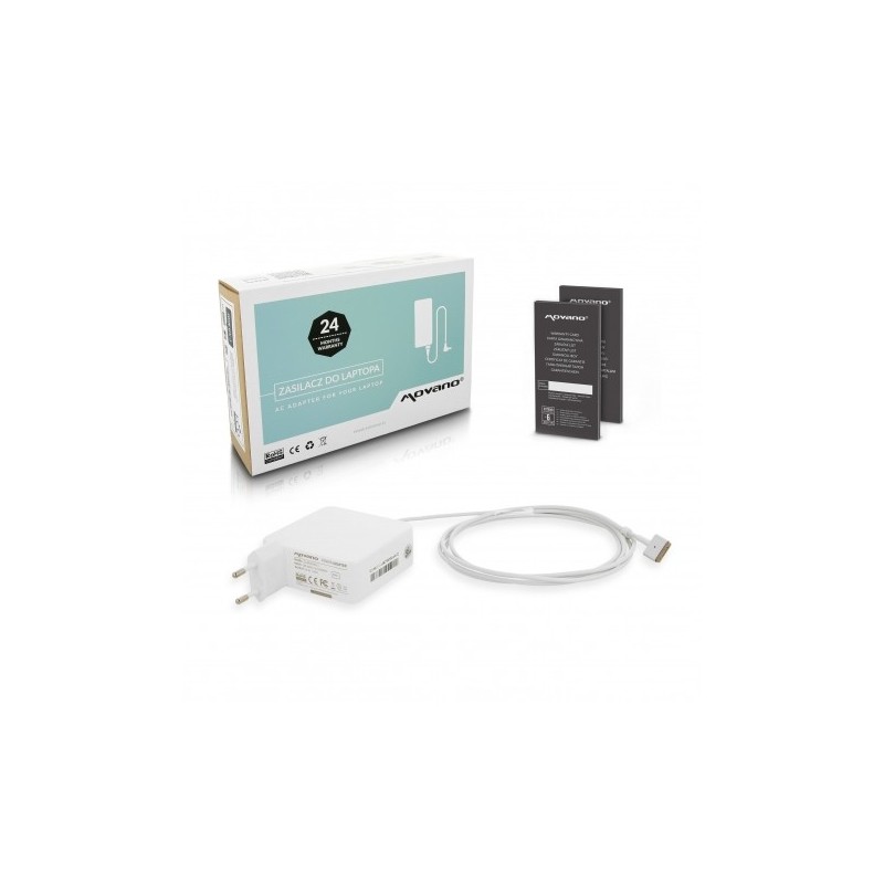 Zasilacz Movano 16.5v 3.65A (magsafe 2) 60W do Apple Zasilacz Movano 16.5v 3.65A (magsafe 2) 60W do Apple