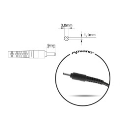 Zasilacz Movano 19V 2.37A (3.0x1.1) 45W do Asus, Acer