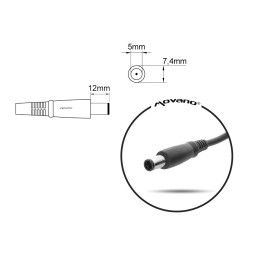 Zasilacz Movano 19.5V 3.34A (7.4x5.0 pin) 65W do Dell