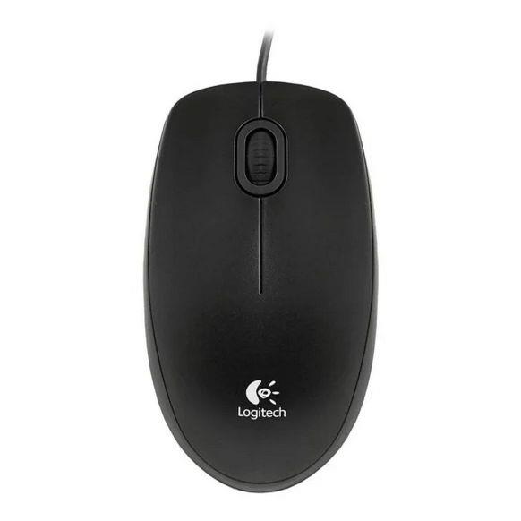 Mysz przewodowa Logitech B100 OEM optyczna czarna